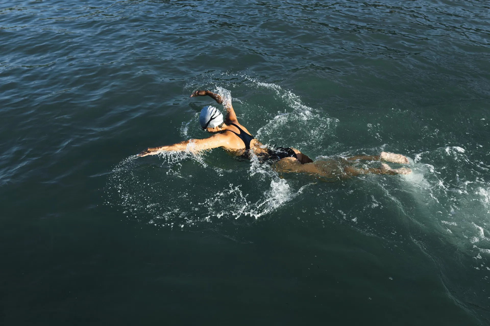 Schwimmen im Freiwasser