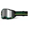100% Accuri 2 Overlord Brille, Black, Silver Mirror/CAT3