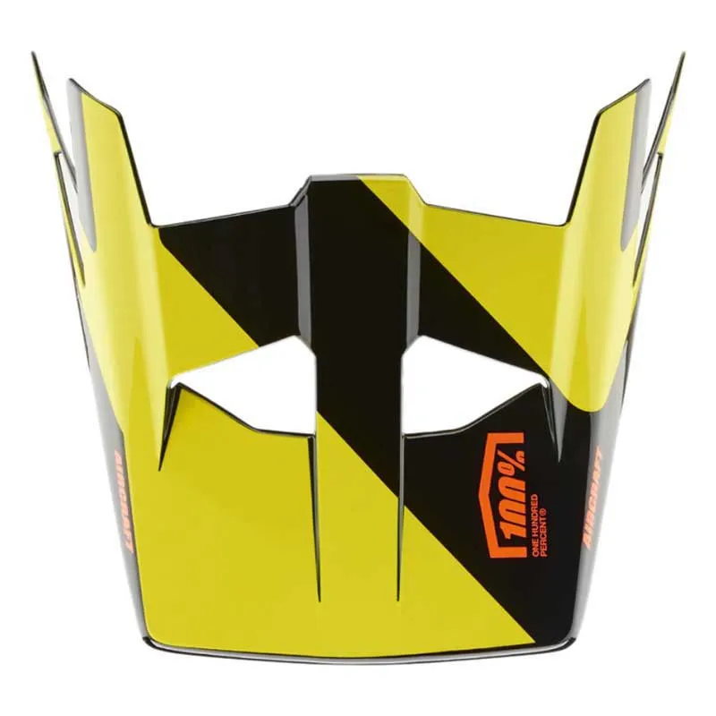 100% Aircraft Ltd Ersatzvisier Für Helm, Neon yellow 100% Aircraft Ltd Ersatzvisier Für Helm, Neon yellow