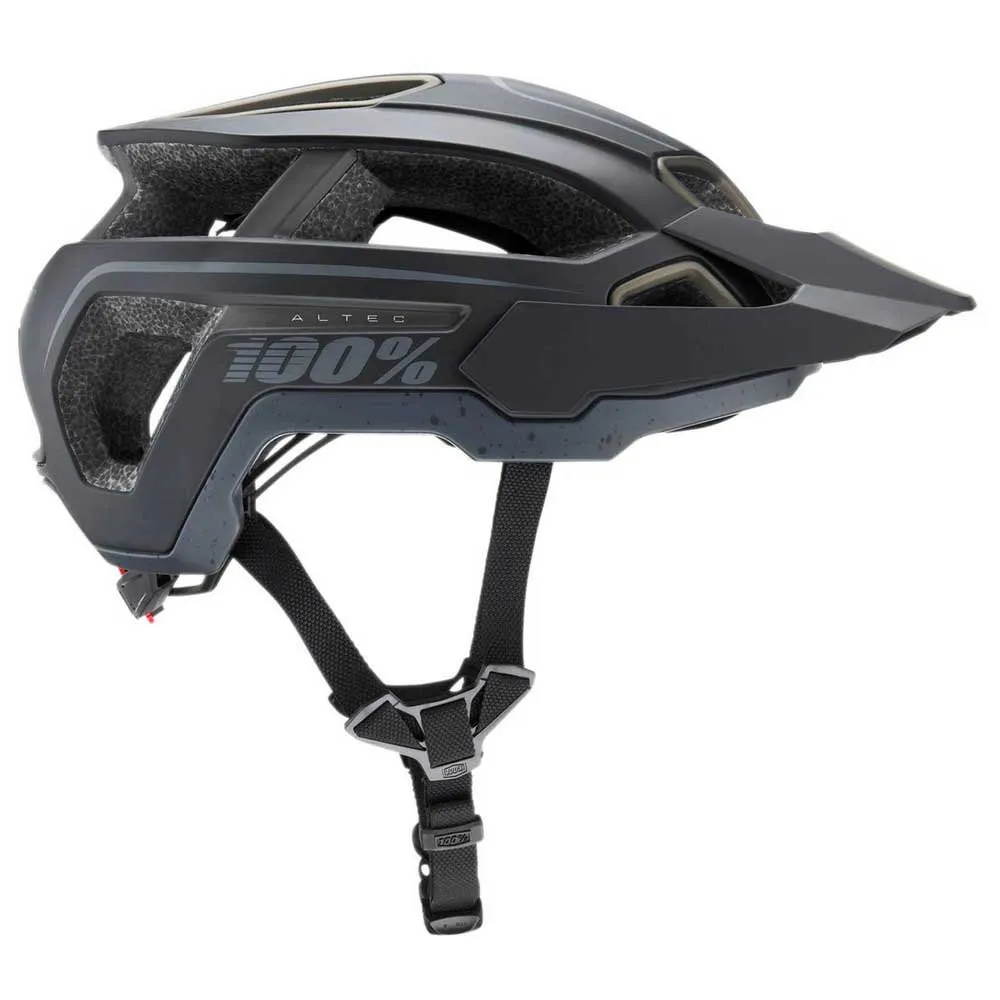 100% Altec Fidlock Cpsc/ce Mtb-helm, Black