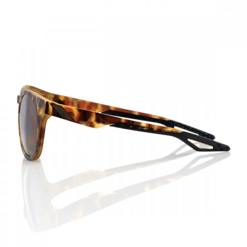 100% Campo Polarisierte Sonnenbrille, Soft tact havana, Bronze Peakpolar/CAT3 100% Campo Polarisierte Sonnenbrille, Soft tact havana, Bronze Peakpolar/CAT3