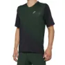 Forest green / black