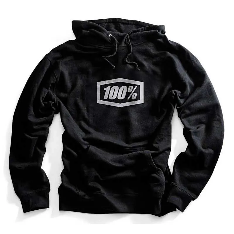 100% Corpo Kapuzenpullover, Black, S