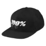 100% Drive Kappe, Black