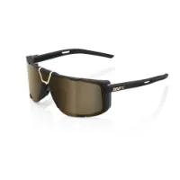 100% Eastcraft Soft Tact Black Soft Gold Mirror Hiper Lens Sonnenbrille unisex