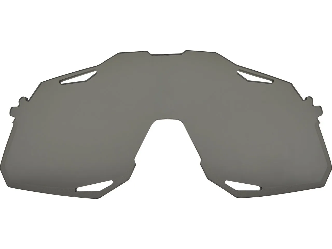 100% Ersatzglas für Hypercraft XS Sportbrille Modell 2023, Grau, one_size 100% Ersatzglas für Hypercraft XS Sportbrille Modell 2023, Grau, one_size