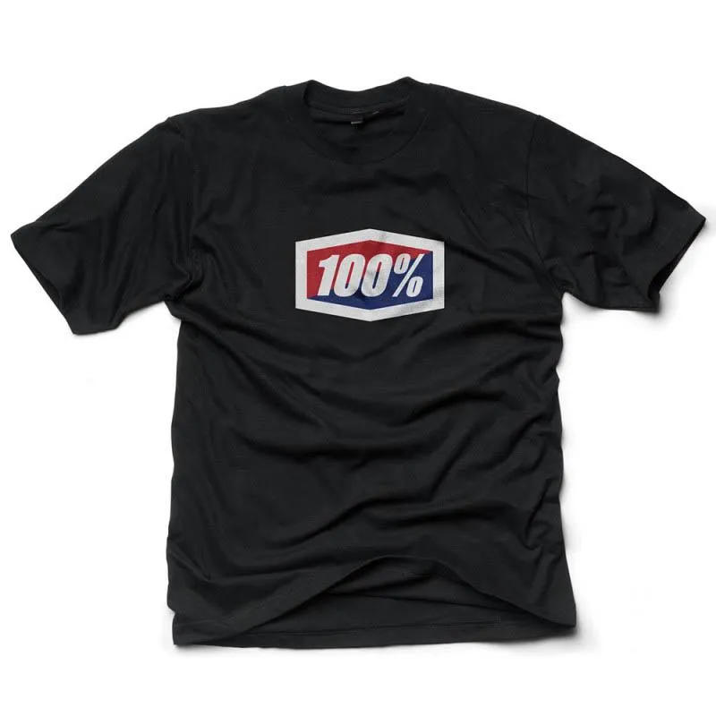 100% Official Kurzarm-t-shirt, Black, M