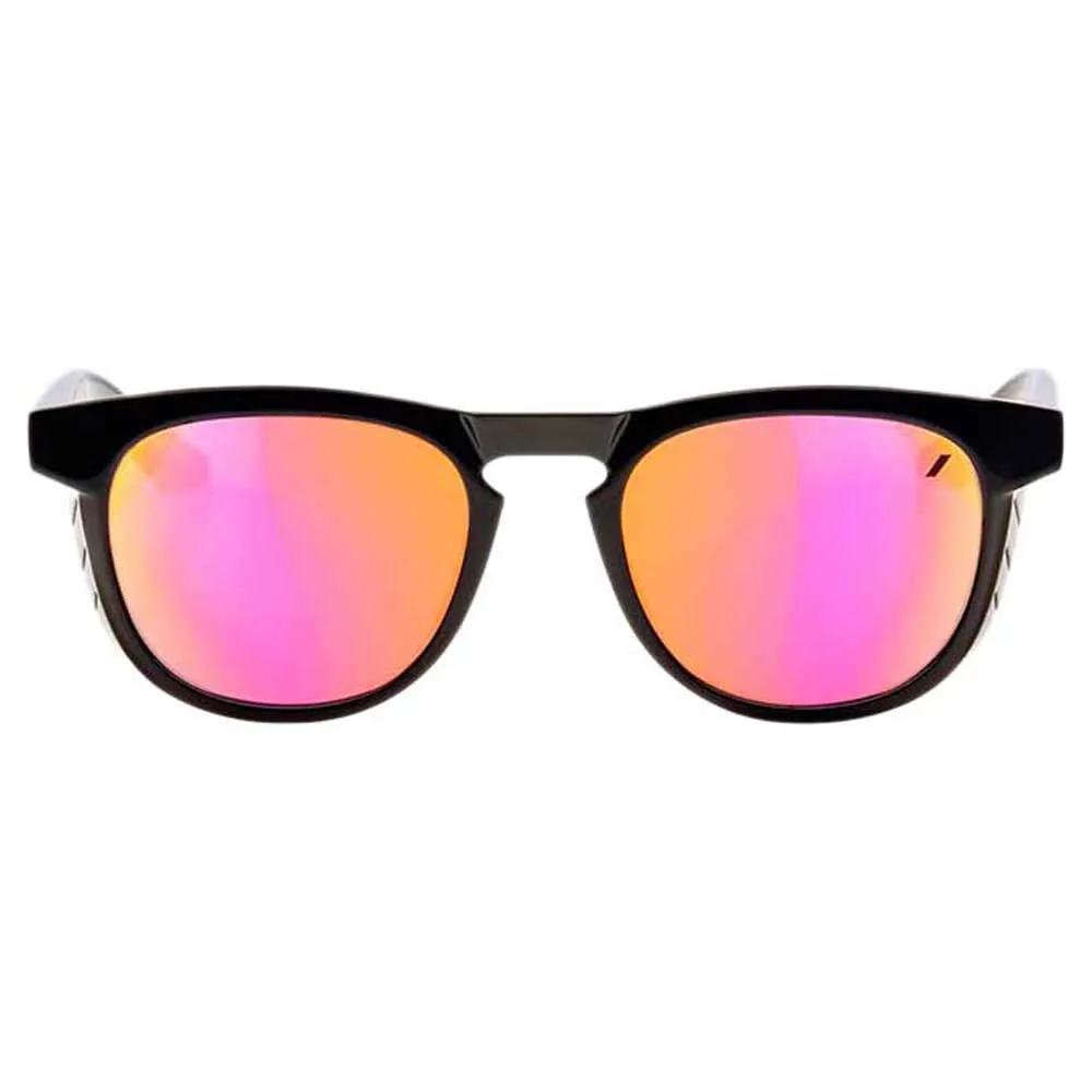 100% Osfa 6 Spiegel-sonnenbrille, Polished black, Purple Multilayer Mirror/CAT3 100% Osfa 6 Spiegel-sonnenbrille, Polished black, Purple Multilayer Mirror/CAT3