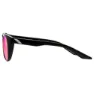 100% Osfa 6 Spiegel-sonnenbrille, Polished black, Purple Multilayer Mirror/CAT3