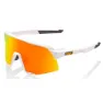 100% Performance Tbd Spiegel-sonnenbrille, White, Hiper Red Multilayer Mirror/CAT2