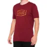 100% Phantom Kurzarm-t-shirt, Brick, XL
