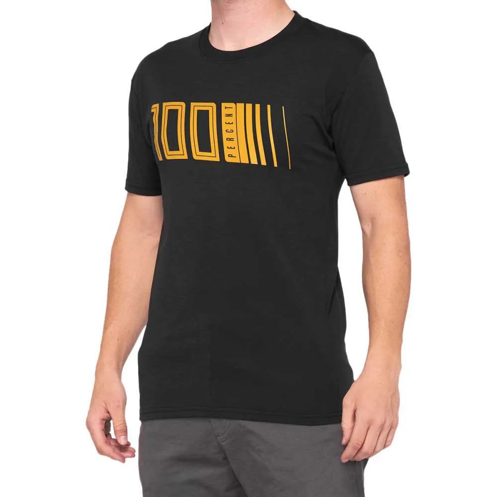 100% Pulse Kurzarm-t-shirt, Black, XL