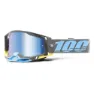 100% Racecraft 2 Trinidad Brille, Grey, Blue Mirror/CAT3