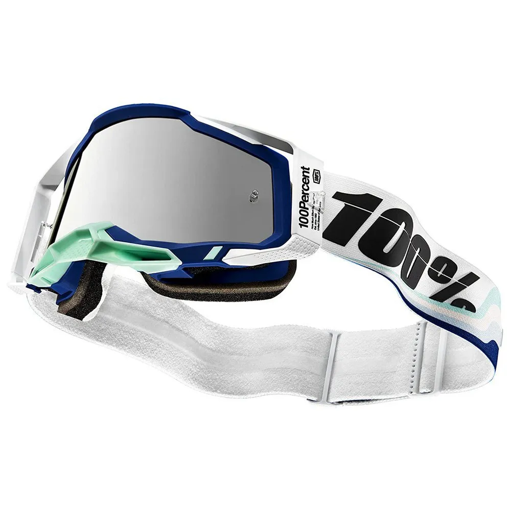 100% Racecrfat 2 Brille, Arsham, Silver Flash Mirror/CAT3