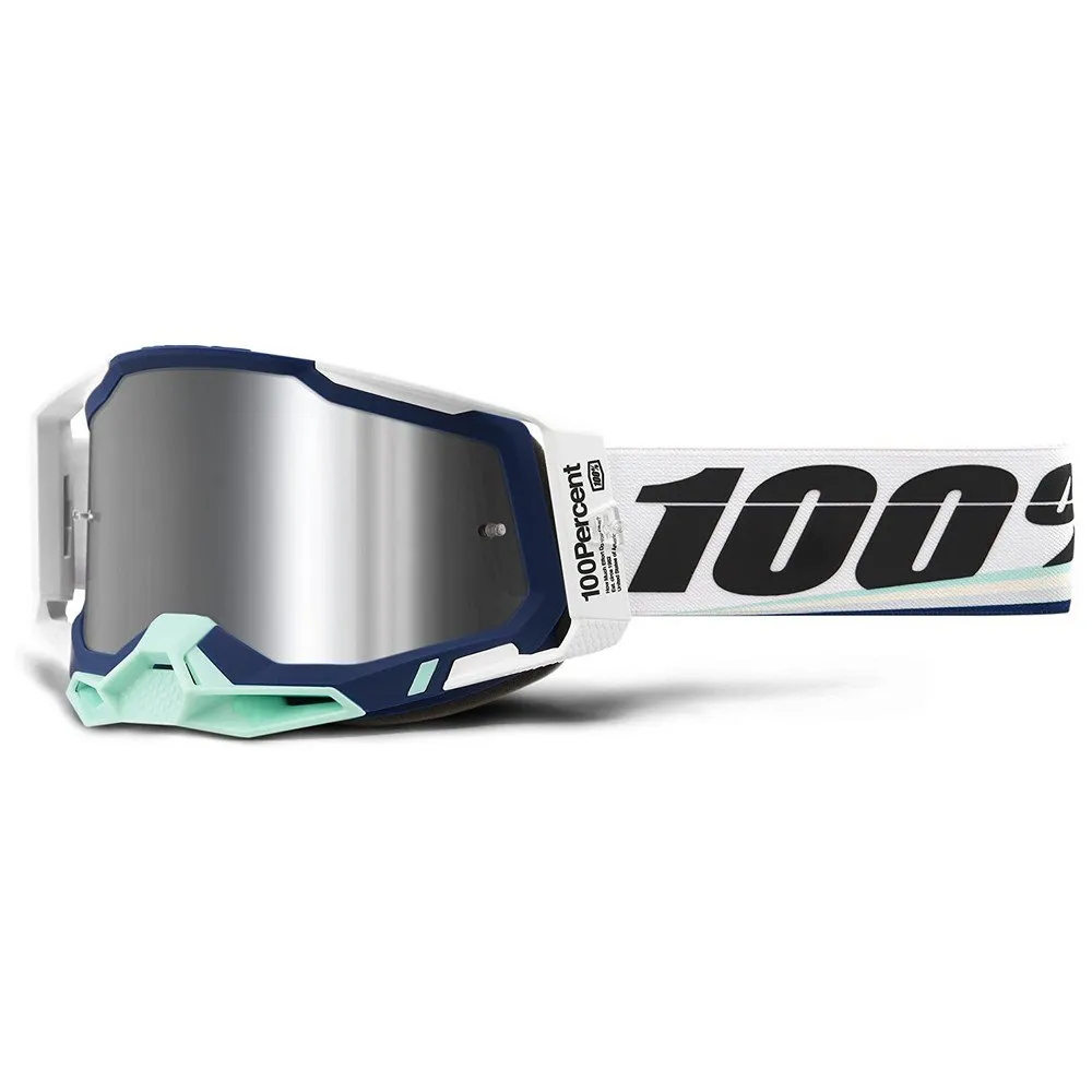 100% Racecrfat 2 Brille, Arsham, Silver Flash Mirror/CAT3