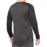 100% Ridecamp Langarm-trikot, Black / charcoal