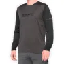 100% Ridecamp Langarm-trikot, Black / charcoal