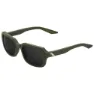100% Ridely Spiegel-sonnenbrille, Soft tact army green, Black Mirror/CAT3
