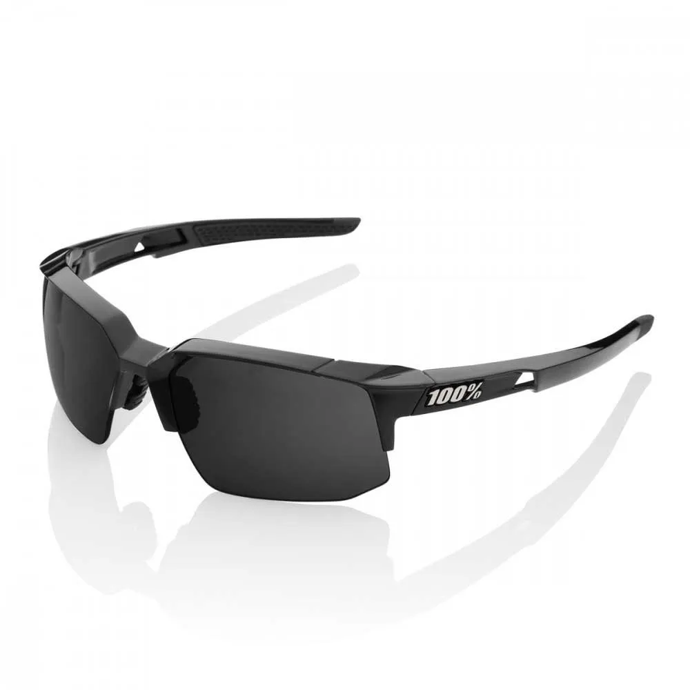 100% Speedcoupe Polarisierte Sonnenbrille, Polished black, Grey Peakpolar/CAT3 100% Speedcoupe Polarisierte Sonnenbrille, Polished black, Grey Peakpolar/CAT3
