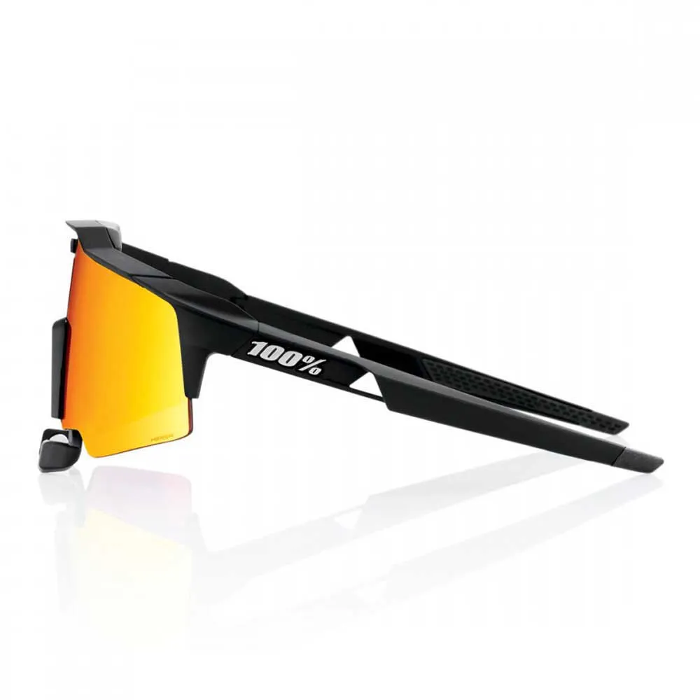 100% Speedcraft Air Sonnenbrille, Soft tact black, Hiper Red Multilayer/CAT3 100% Speedcraft Air Sonnenbrille, Soft tact black, Hiper Red Multilayer/CAT3