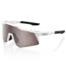100% Speedtrap Xs Sonnenbrille, Matt white, Blue Multilayer Mirror/CAT3