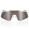 100% Speedtrap Xs Sonnenbrille, Matt white, Blue Multilayer Mirror/CAT3