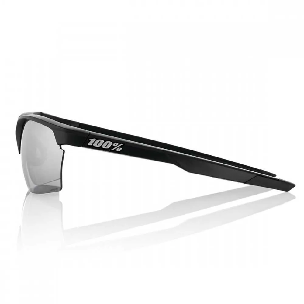 100% Sportcoupe Sonnenbrille, Matte black, Hiper Silver Mirror/CAT3 100% Sportcoupe Sonnenbrille, Matte black, Hiper Silver Mirror/CAT3