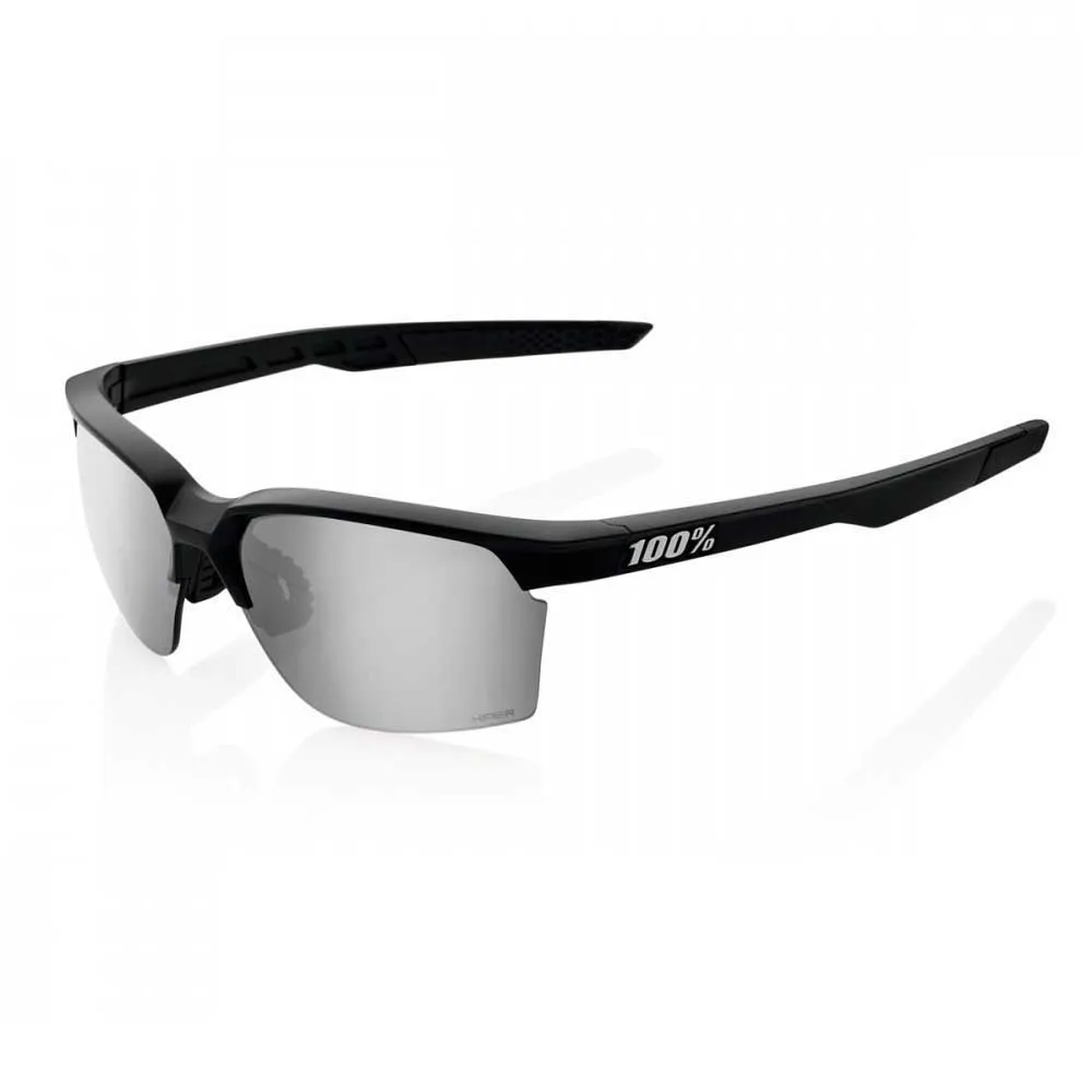 100% Sportcoupe Sonnenbrille, Matte black, Hiper Silver Mirror/CAT3 100% Sportcoupe Sonnenbrille, Matte black, Hiper Silver Mirror/CAT3