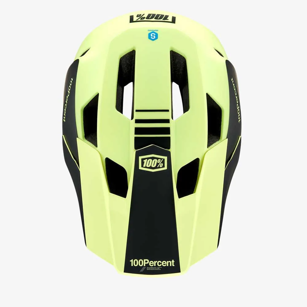 100% Trajecta With Fidlock Motocross Downhillhelm 100% Trajecta With Fidlock Motocross Downhillhelm