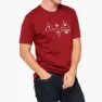 100% Vision Kurzarm-t-shirt, Brick, M