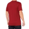 100% Vision Kurzarm-t-shirt, Brick, M