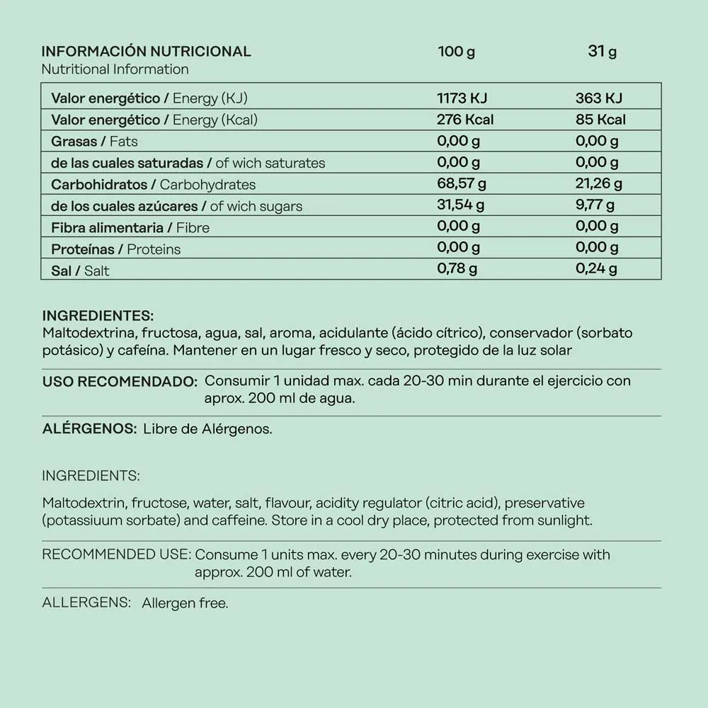 101 Other Level Fructose Gel Level Schachtel Mit Energiegelen 31g 24 Einheiten 101 Other Level Fructose Gel Level Schachtel Mit Energiegelen 31g 24 Einheiten