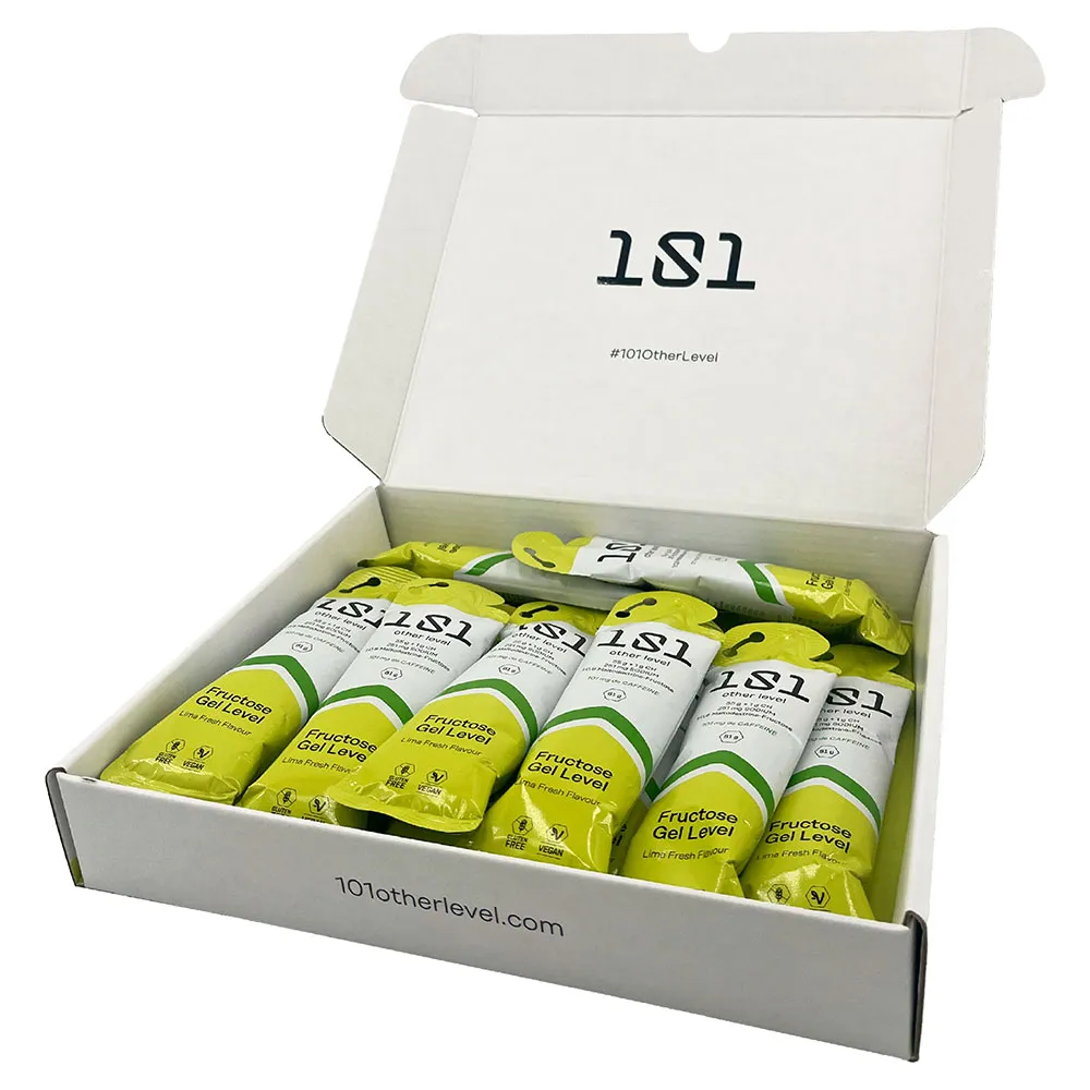 101 Other Level Fructose Gel Level Schachtel Mit Energiegelen 81g 12 Einheiten 101 Other Level Fructose Gel Level Schachtel Mit Energiegelen 81g 12 Einheiten