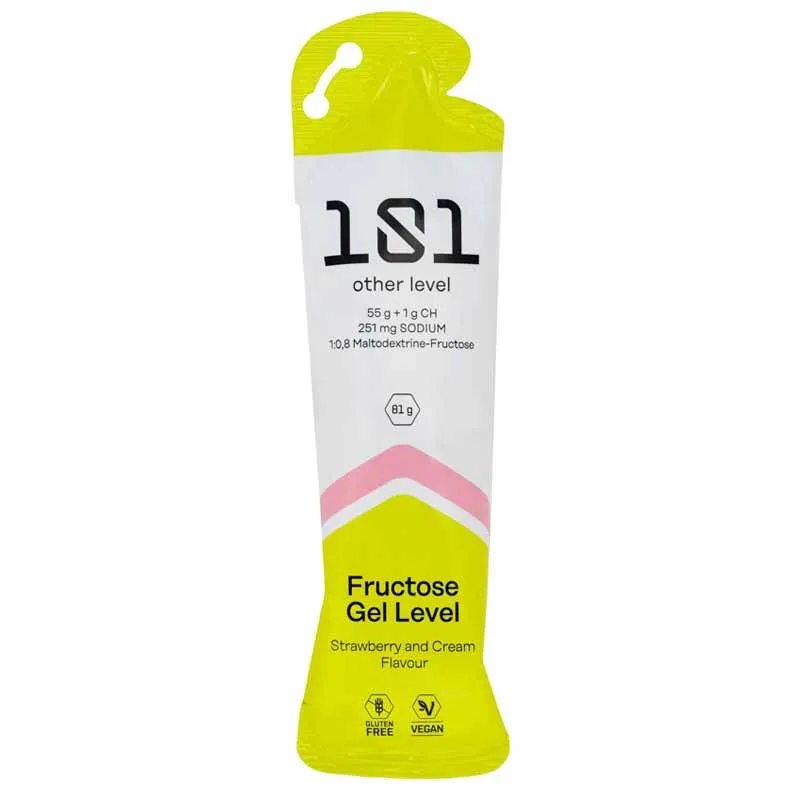 101 Other Level Fructose Gel Level Schachtel Mit Energiegelen Erdbeere & Limette 81g 10 Einheiten, Multicolour, One Size 101 Other Level Fructose Gel Level Schachtel Mit Energiegelen Erdbeere & Limette 81g 10 Einheiten, Multicolour, One Size