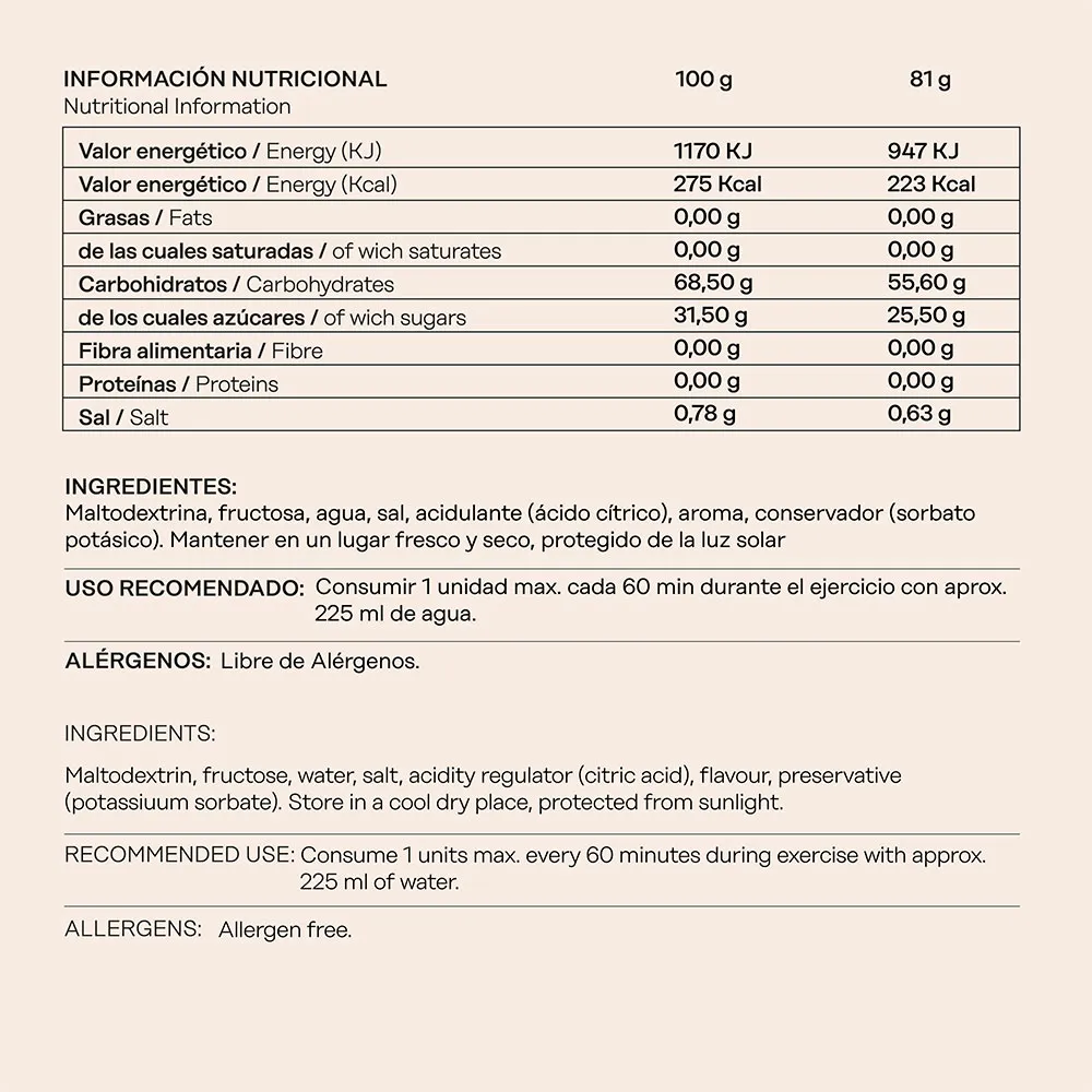 101 Other Level Fructose Gel Level Schachtel Mit Energiegelen Haselnuss&schokolade&sahne 81g 24 Einheiten, One size