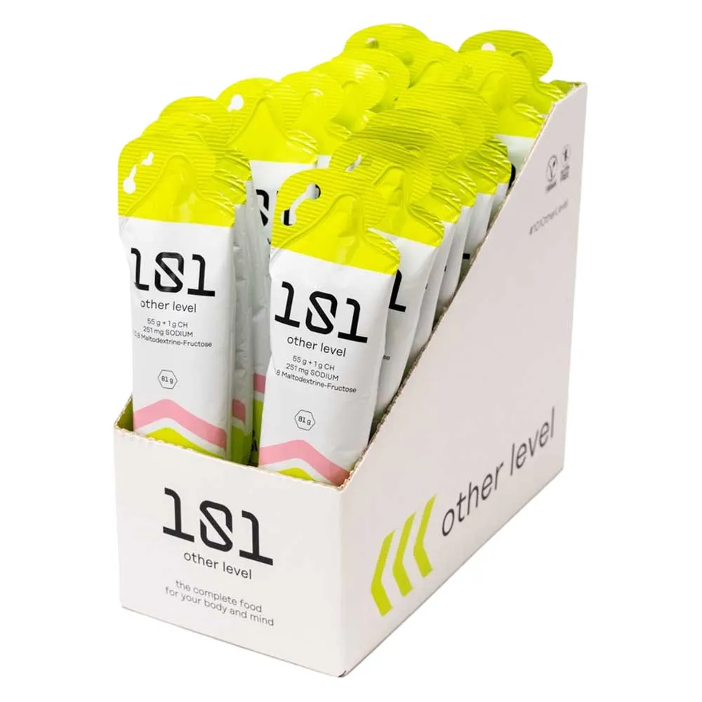 101 Other Level Fructose Level Schachtel Mit Energiegelen Sahne Und Erdbeeren 81g 24 Einheiten, One size 101 Other Level Fructose Level Schachtel Mit Energiegelen Sahne Und Erdbeeren 81g 24 Einheiten, One size
