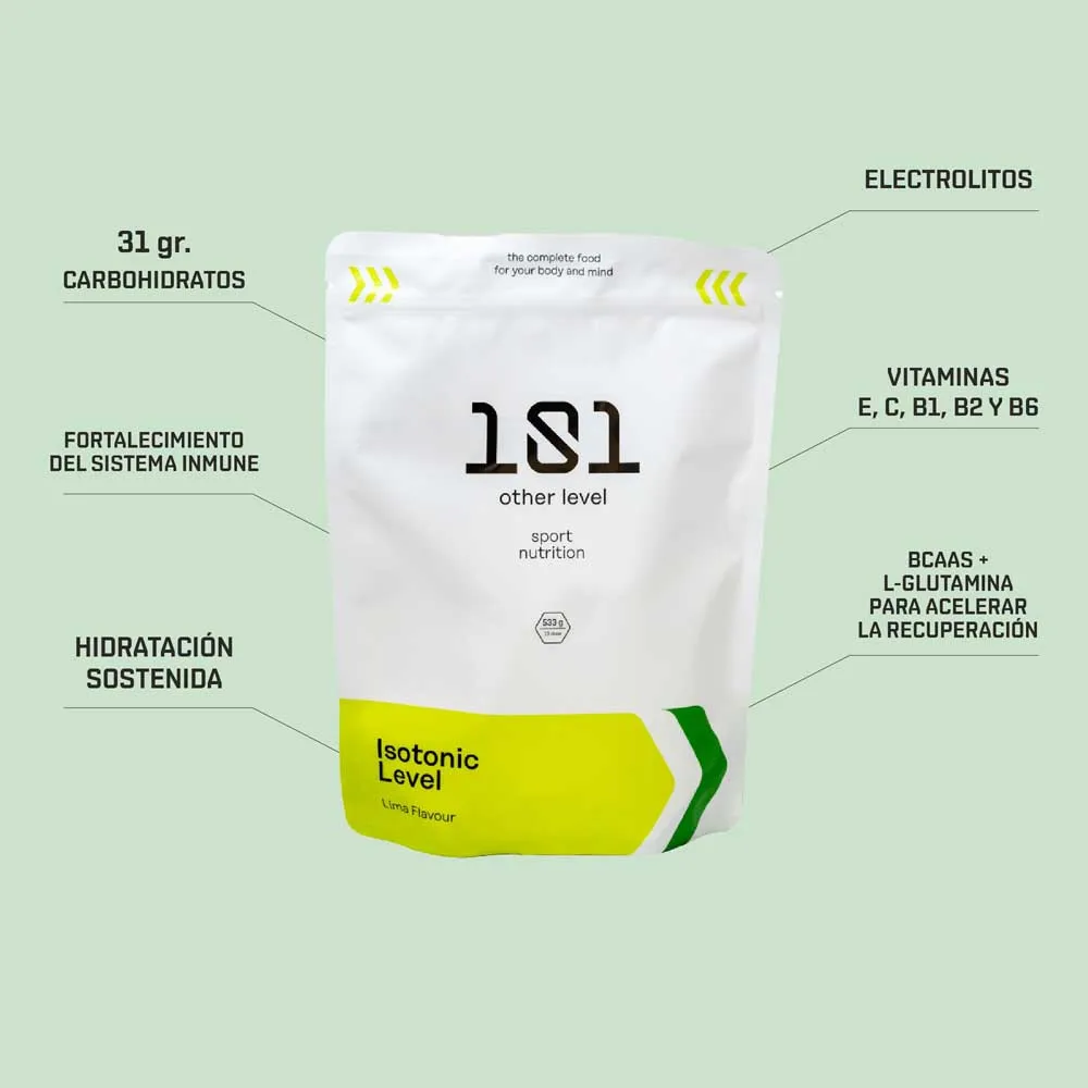101 Other Level Isotonisches Pulvergetränk Limette 533g, One size 101 Other Level Isotonisches Pulvergetränk Limette 533g, One size