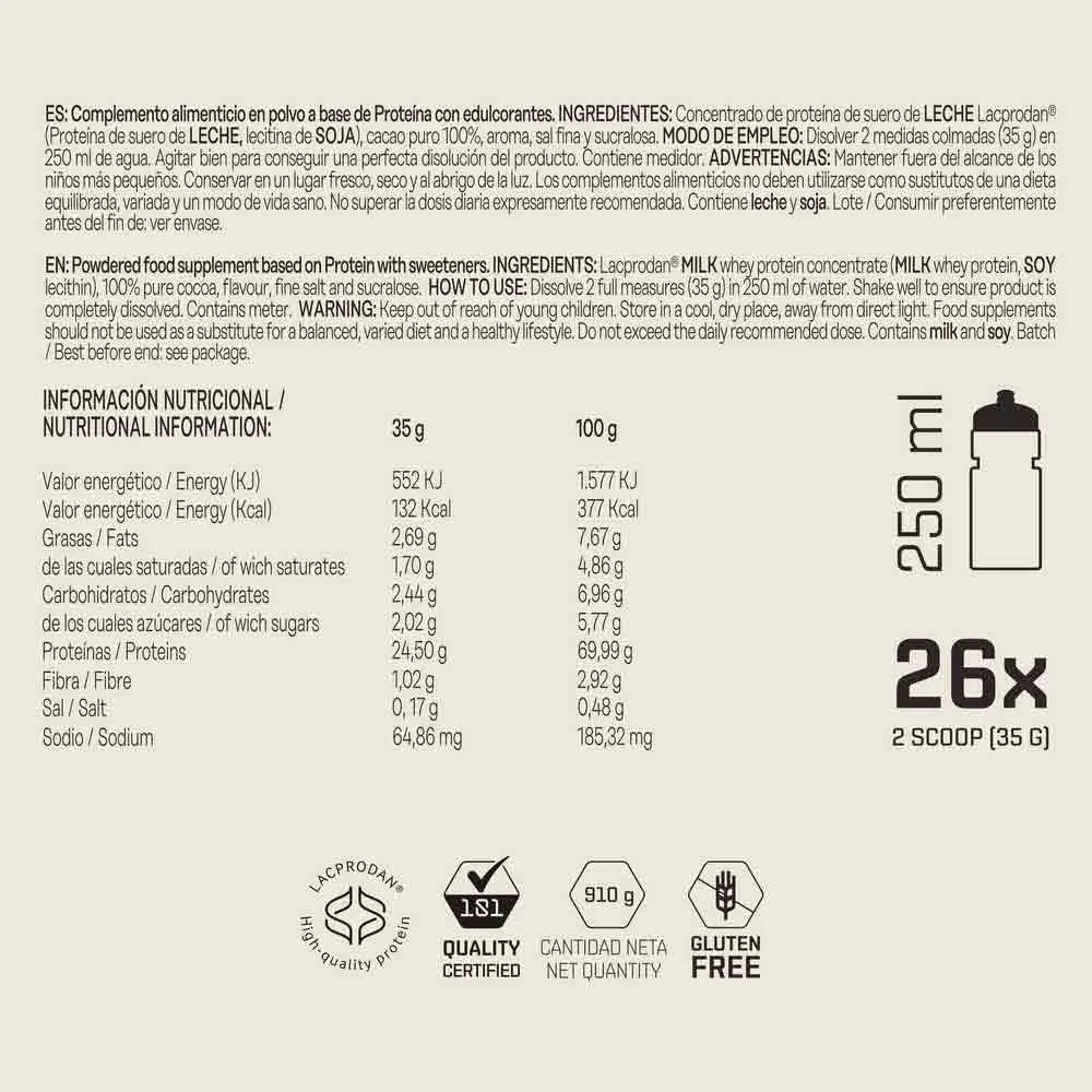 101 Other Level Lacprodan Molkenprotein Schokolade 910g, Multicolour, One Size 101 Other Level Lacprodan Molkenprotein Schokolade 910g, Multicolour, One Size
