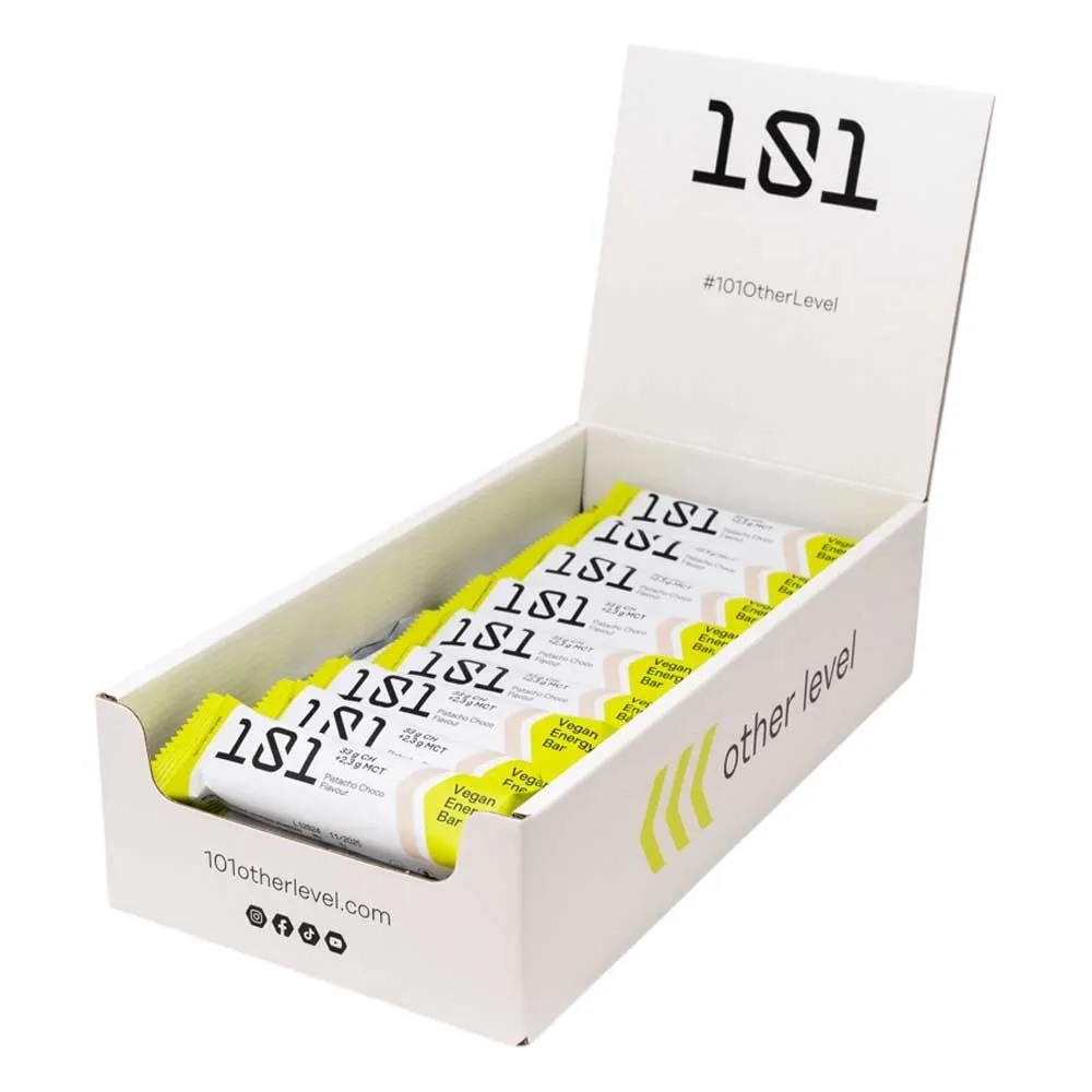 101 Other Level Schachtel Mit Veganen Energieriegeln Schokolade Und Pistazie 51g 30 Einheiten, One size 101 Other Level Schachtel Mit Veganen Energieriegeln Schokolade Und Pistazie 51g 30 Einheiten, One size