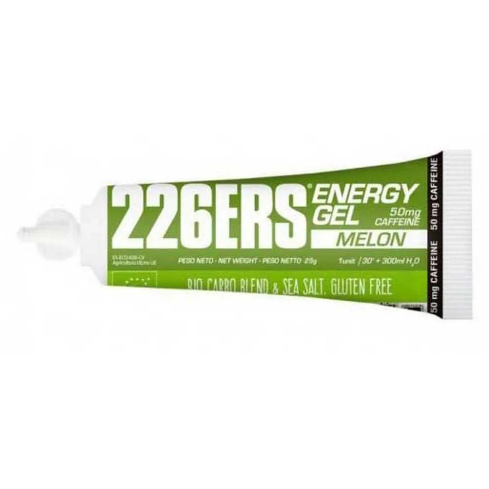 226ERS Bio 25mg Caf Schachtel Mit Energiegelen Melone 25g 40 Einheiten, Green, One Size 226ERS Bio 25mg Caf Schachtel Mit Energiegelen Melone 25g 40 Einheiten, Green, One Size
