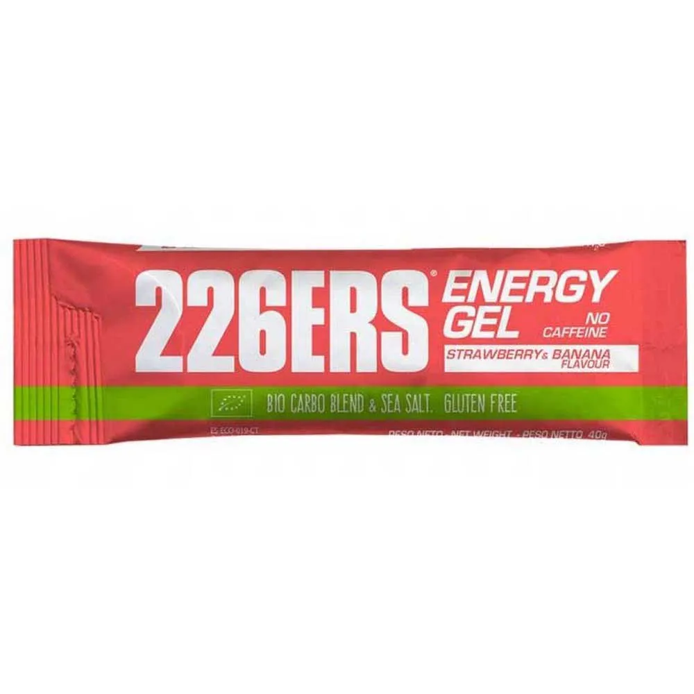 226ERS Bio Schachtel Mit Energiegelen Erdbeere Und Banane 40g 30 Einheiten 226ERS Bio Schachtel Mit Energiegelen Erdbeere Und Banane 40g 30 Einheiten