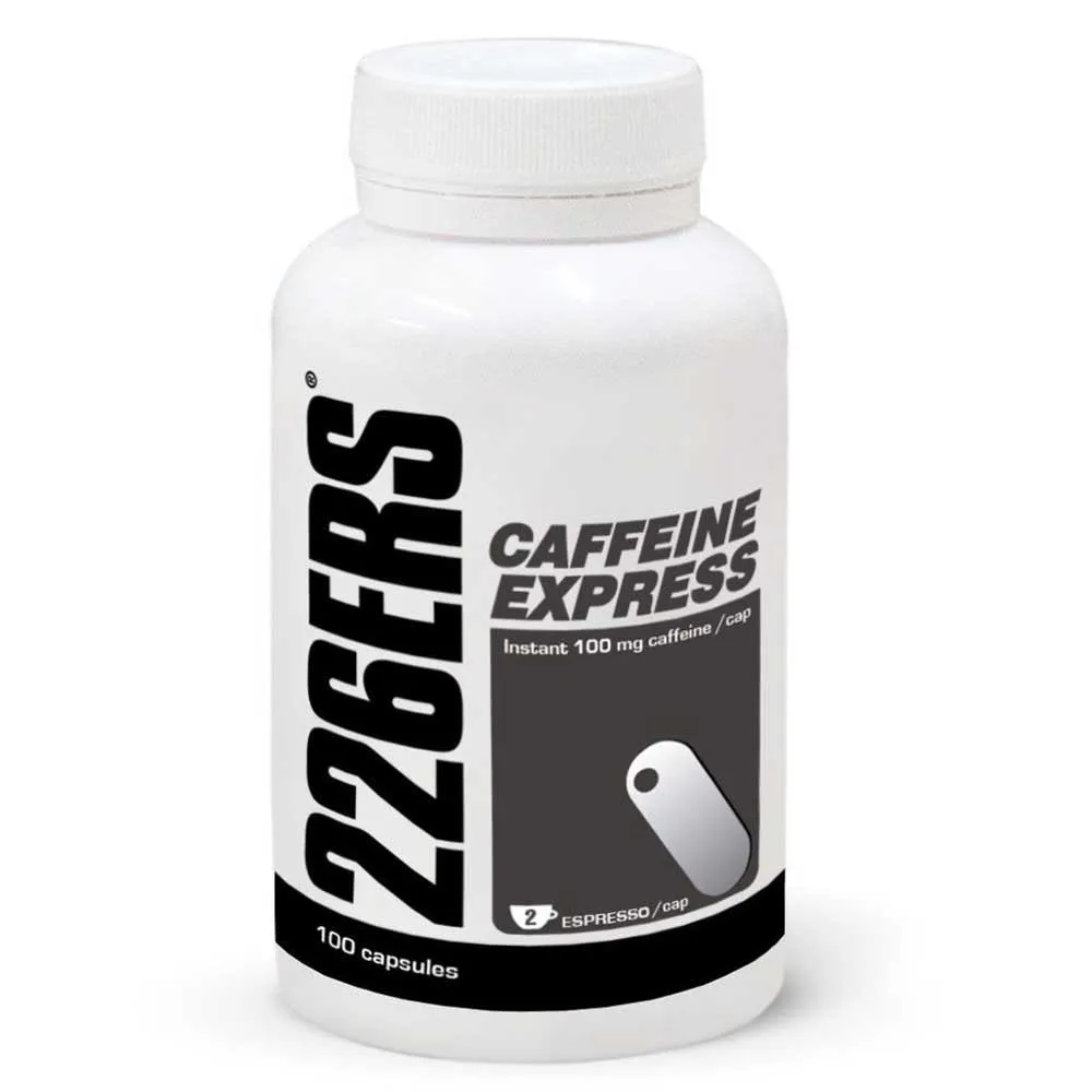 226ERS Caffeine Express 100mg Kapseln Neutraler Geschmack 100 Einheiten, Neutral, One Size 226ERS Caffeine Express 100mg Kapseln Neutraler Geschmack 100 Einheiten, Neutral, One Size
