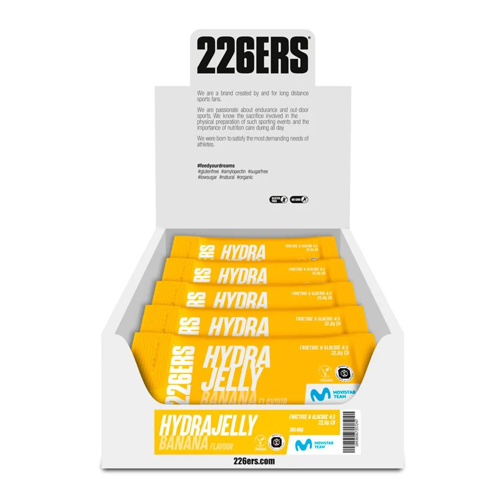 226ERS Gel Hydrajelly Schachtel Mit Energiegelen 30 Einheiten 226ERS Gel Hydrajelly Schachtel Mit Energiegelen 30 Einheiten