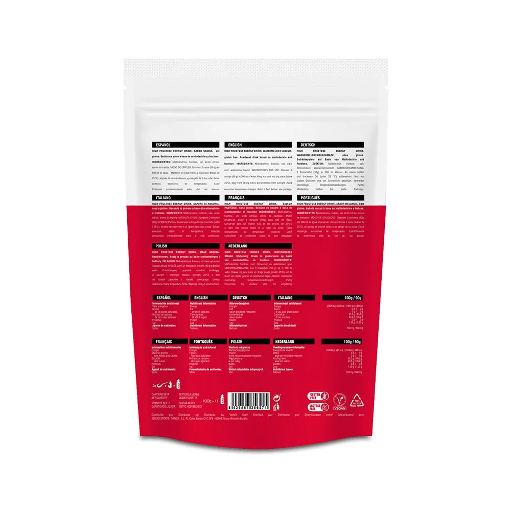 226ERS High Fructose Energietrankpulver Wassermelone 1kg, Wassermelonen, 1kg 226ERS High Fructose Energietrankpulver Wassermelone 1kg, Wassermelonen, 1kg