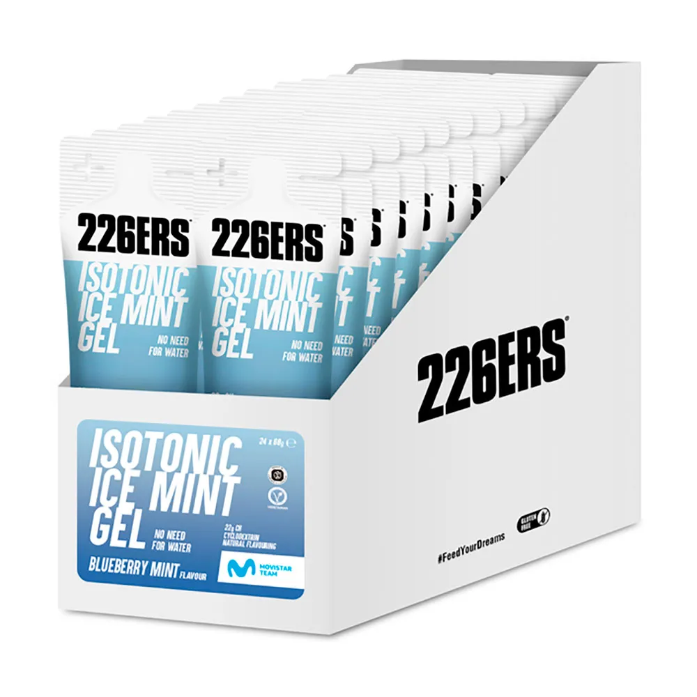 226ERS High Schachtel Mit Energiegelen Blaubeere & Minze 24 Einheiten, One size 226ERS High Schachtel Mit Energiegelen Blaubeere & Minze 24 Einheiten, One size