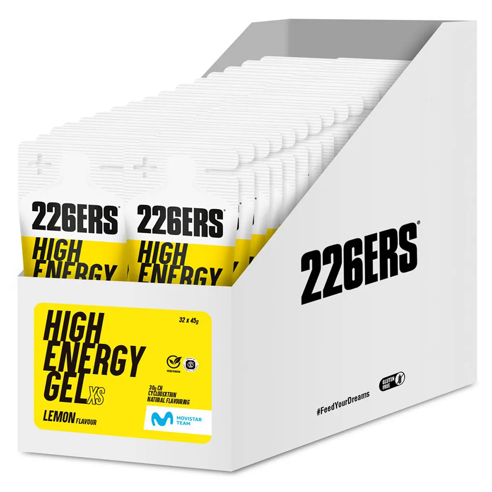226ERS High Schachtel Mit Energiegelen Zitrone 45g 32 Einheiten, Multicolor, One Size 226ERS High Schachtel Mit Energiegelen Zitrone 45g 32 Einheiten, Multicolor, One Size
