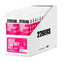 226ERS High Sodium-salty Schachtel Mit Energiegelen Erdbeere 76g 24 Einheiten 226ERS High Sodium-salty Schachtel Mit Energiegelen Erdbeere 76g 24 Einheiten
