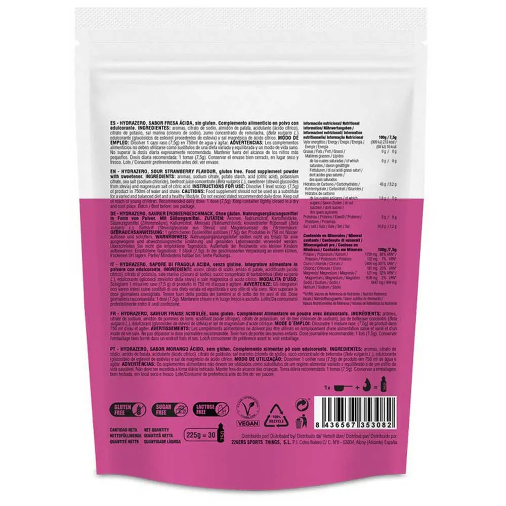 226ERS Hydrazero Pulver Tropische 225g