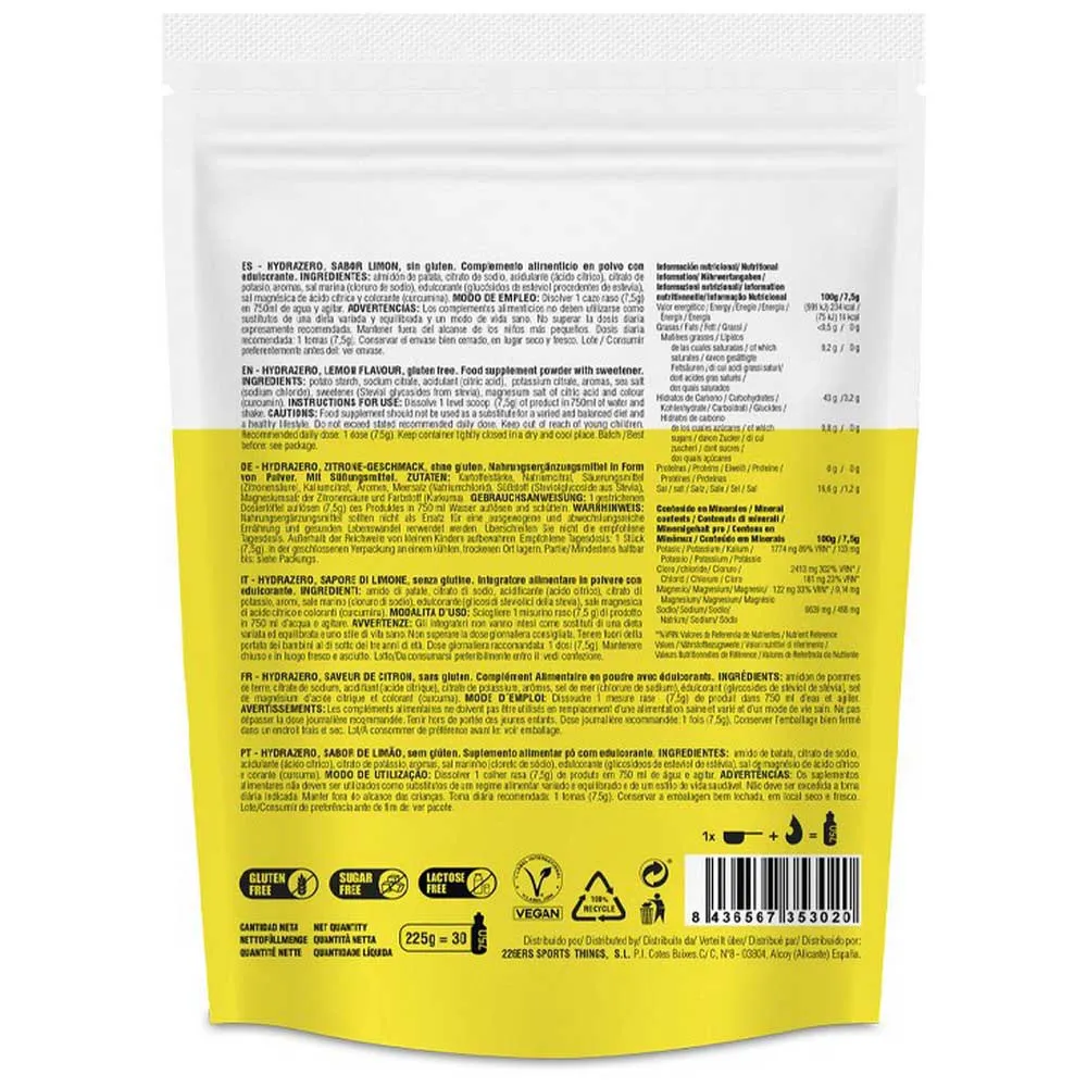 226ERS Hydrazero Zitrone 225g, Zitrone, 225g 226ERS Hydrazero Zitrone 225g, Zitrone, 225g