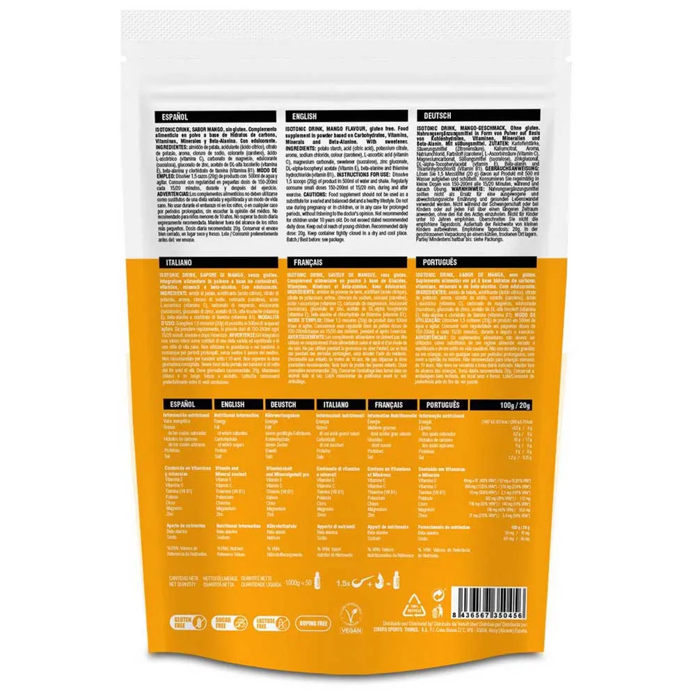 226ERS Isotonisches Pulvergetränk Mango 1kg, Mango, 1kg